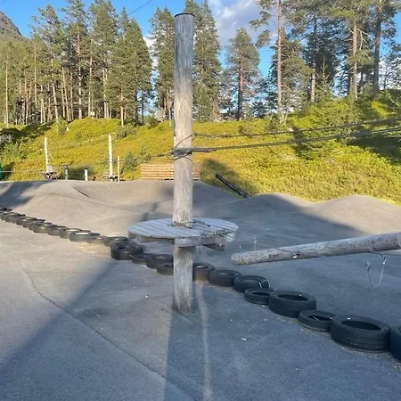 Moderne Og Romslig Familiehytte I *