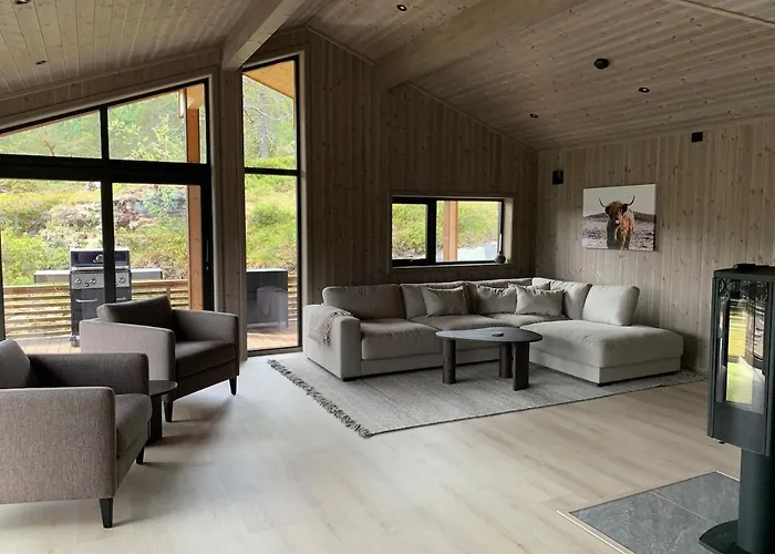 Moderne Og Romslig Familiehytte I Casa de Férias *